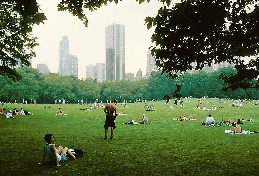 Sheep Meadow, Central Park - Gossip Girl filming location NYC