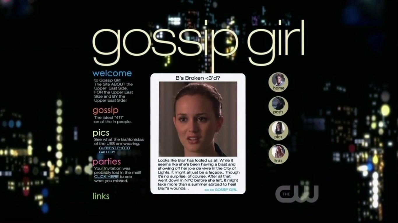 Impact of Gossip Girl on pop culture
