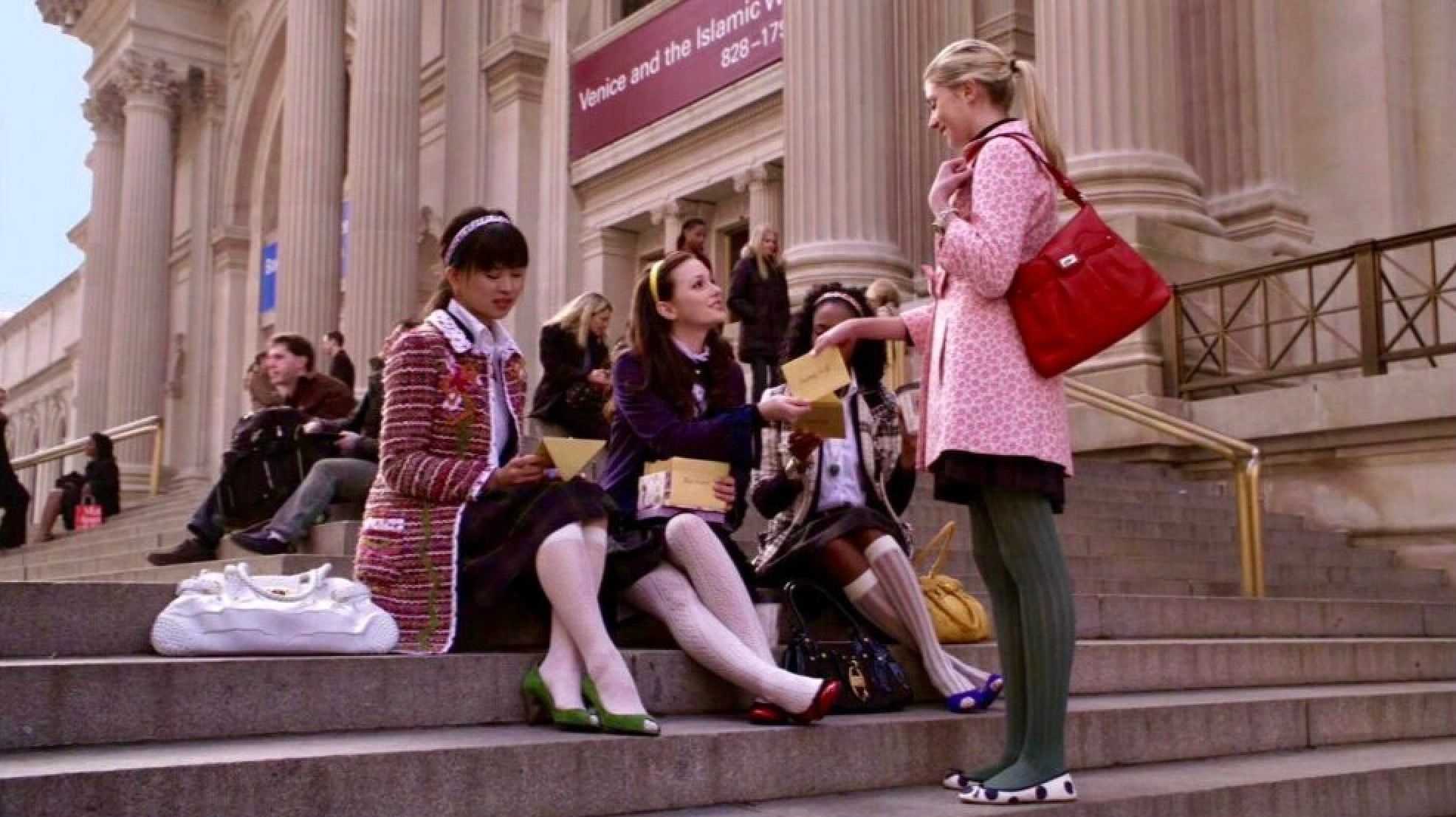 Party Girls — iconic Gossip Girl scene featured on Gossip Girl Tours NYC