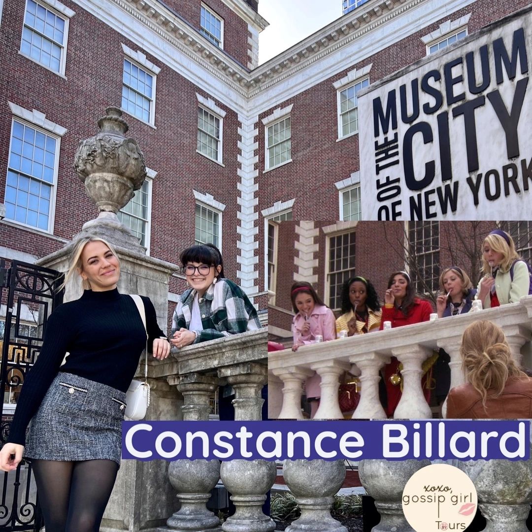 Guests at Constance Billard, the Museum of the City of New York, on a Gossip Girl Tours NYC visit